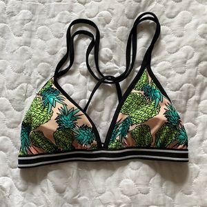Pineapple swim top